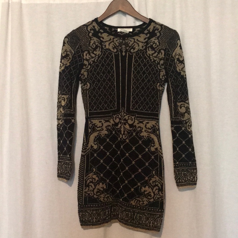 Gorgeous sweater mini dress